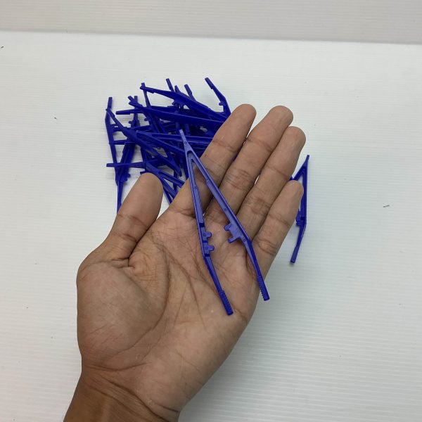 Pinset Plastik Lucu Warna Biru