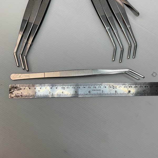 Pinset Bengkok Stainless Panjang - 25 cm - Image 4